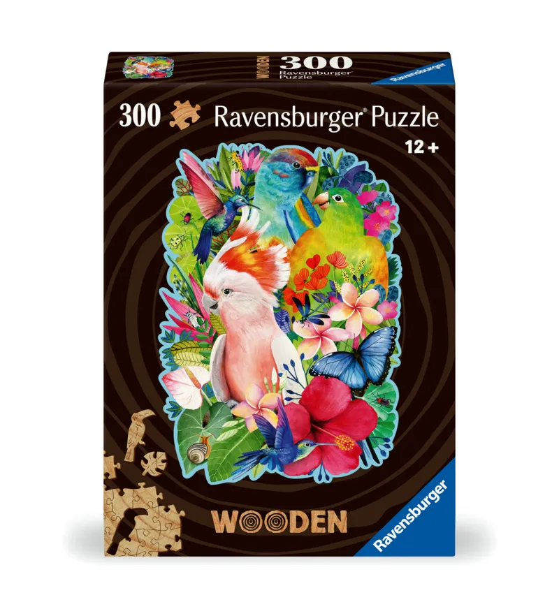 Puzzle en Bois - Oiseaux