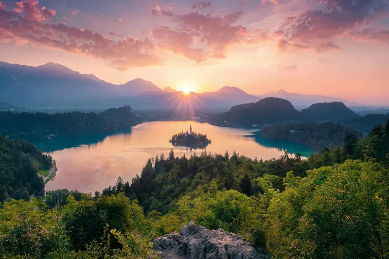 Lac de Bled, Slovénie