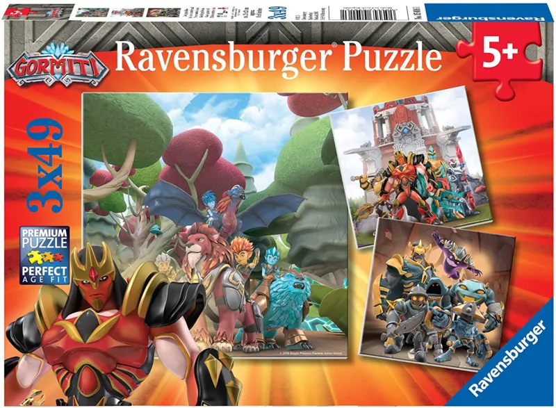3 Puzzles - Gormiti
