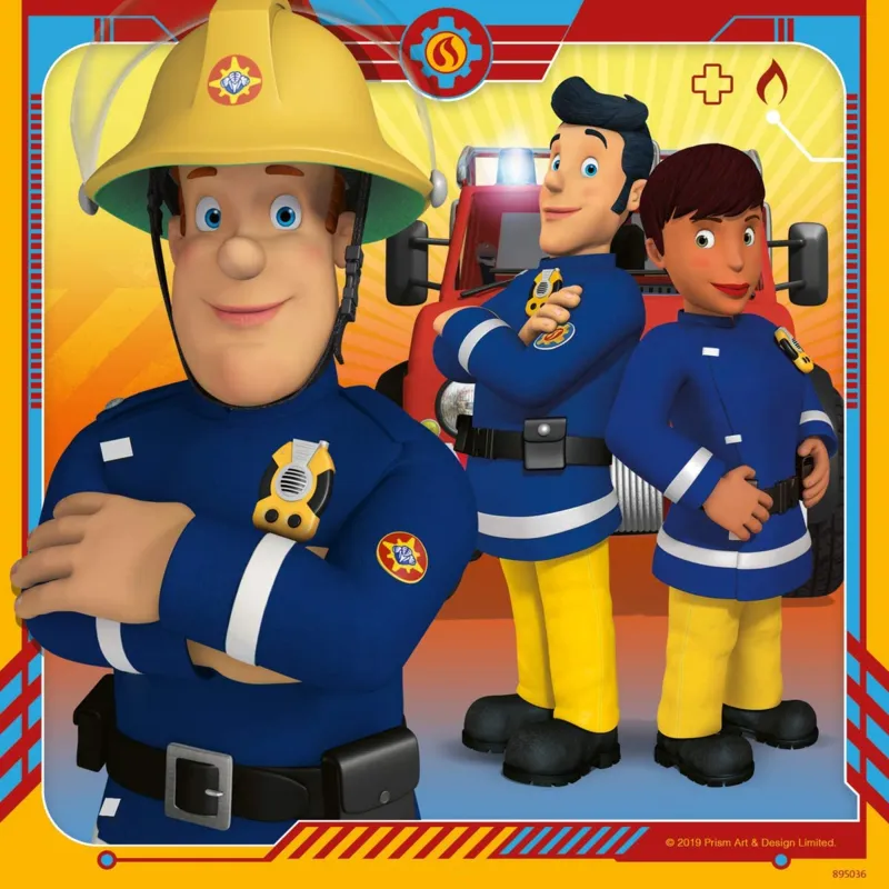 3 Puzzles - Sam le Pompier