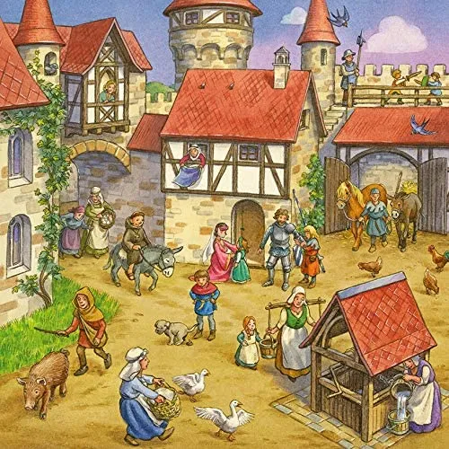 3 Puzzles - Moyen-Age