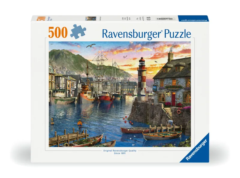 Lever du Soleil au Port