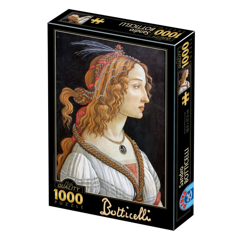 Botticelli Sandro : Idealised Portrait of a Lady