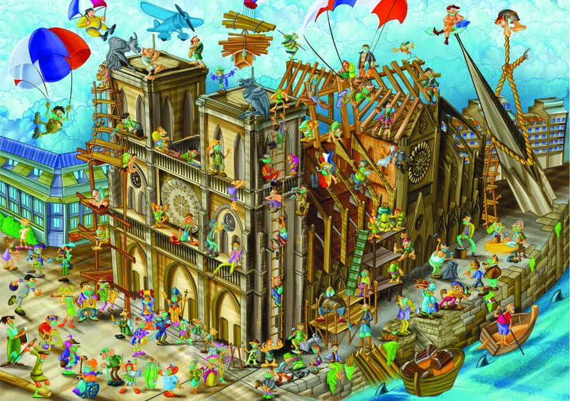 Cartoon Collection - Notre Dame