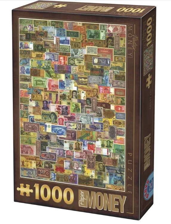 Vintage Collage - Billets de Banque