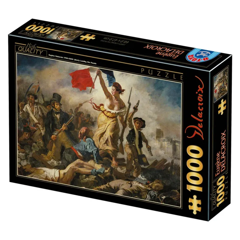 Delacroix Eugène - La Liberté Guidant le Peuple