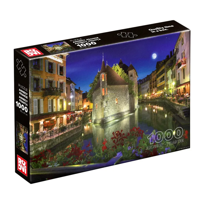 Paysages nocturnes - France : Annecy