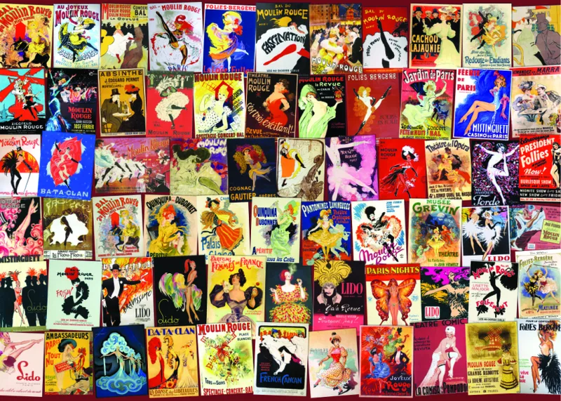 Vintage Collage - Cabaret