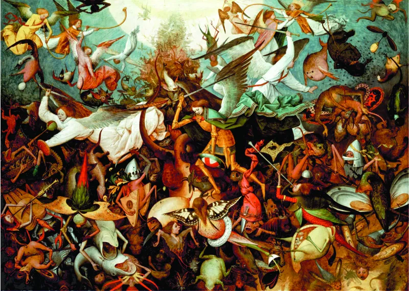 Brueghel Pieter : La Chute des Anges Rebelles, 1562