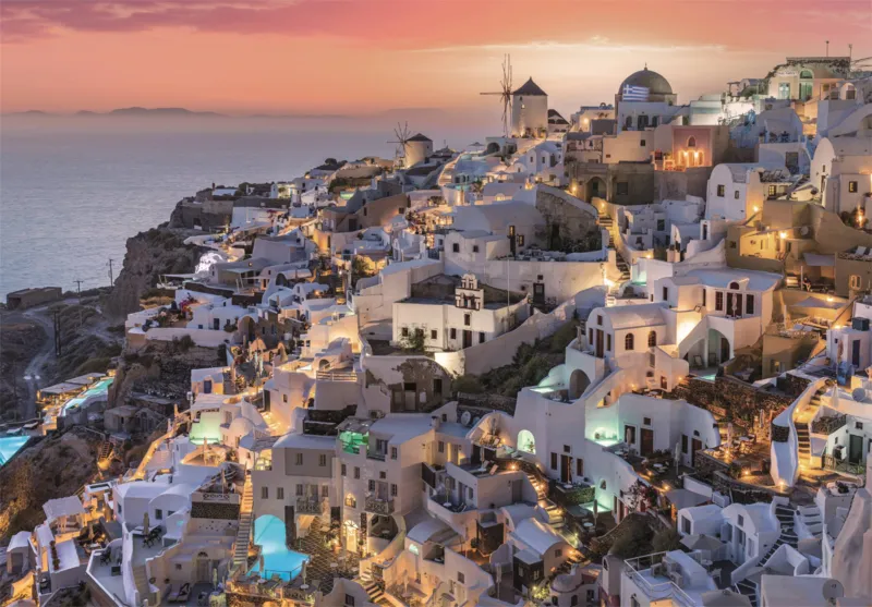 Ombres De Santorin