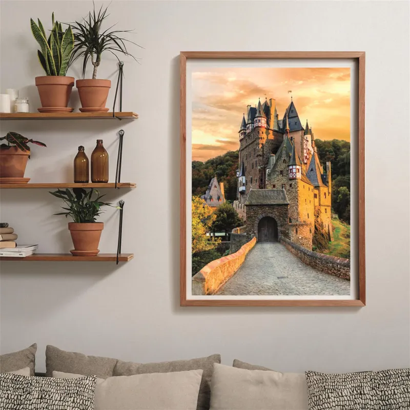 L'heure Dorée au Château d'Eltz, Wierschem, Allemagne