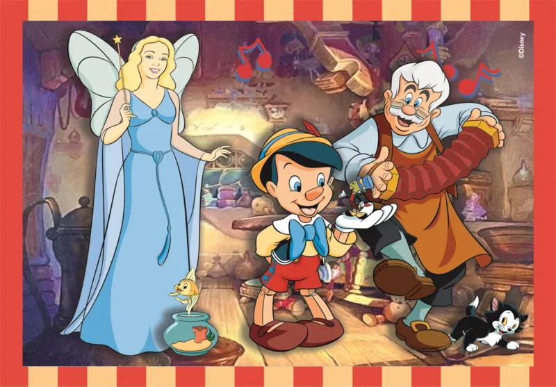 4 Puzzles - Disney Classics