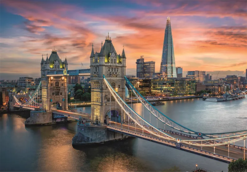 Crépuscule sur Londres