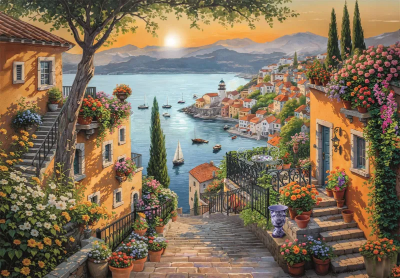 Étapes Vers Le Port