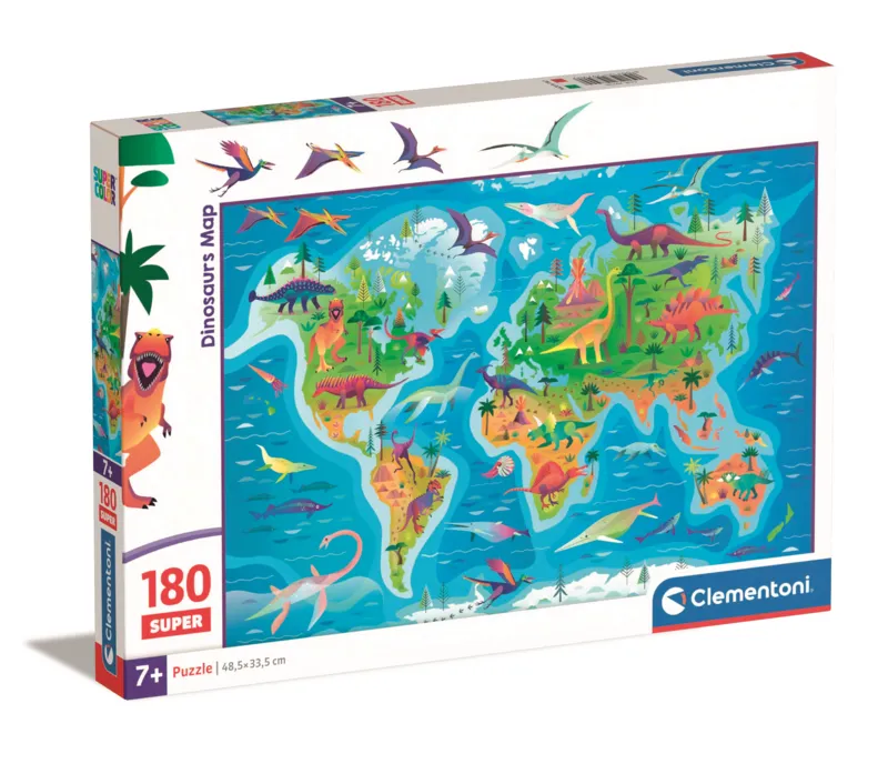 La Carte des Dinosaures