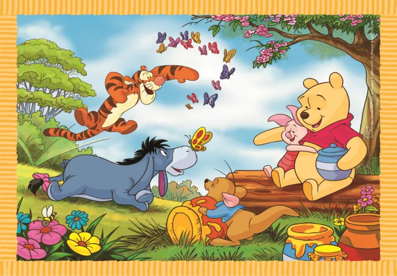 4 Puzzles - Winnie l'Ourson