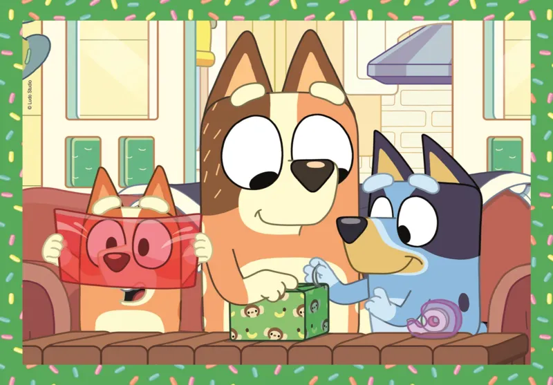 Puzzle 4 En 1 - Bluey