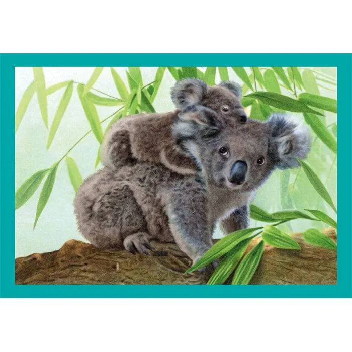Puzzle 4 En 1 - Maman Bébé Animaux