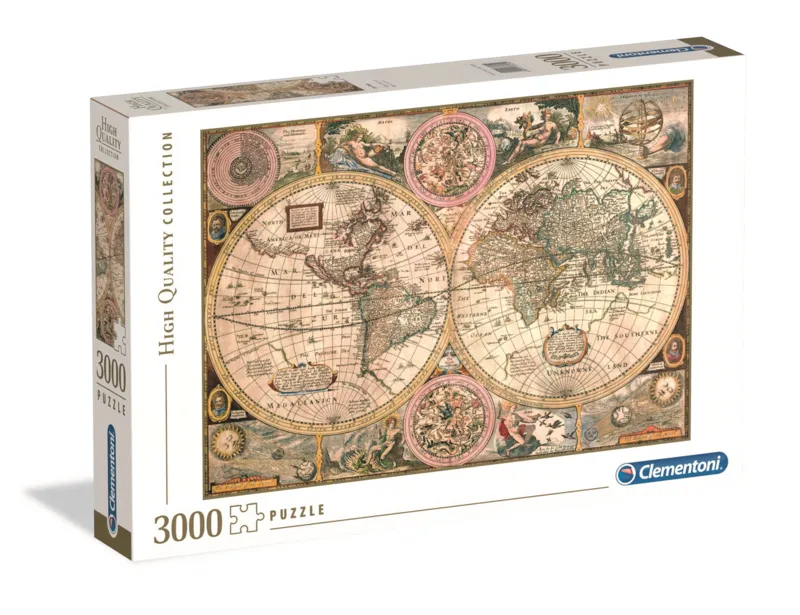 Vieille carte du monde