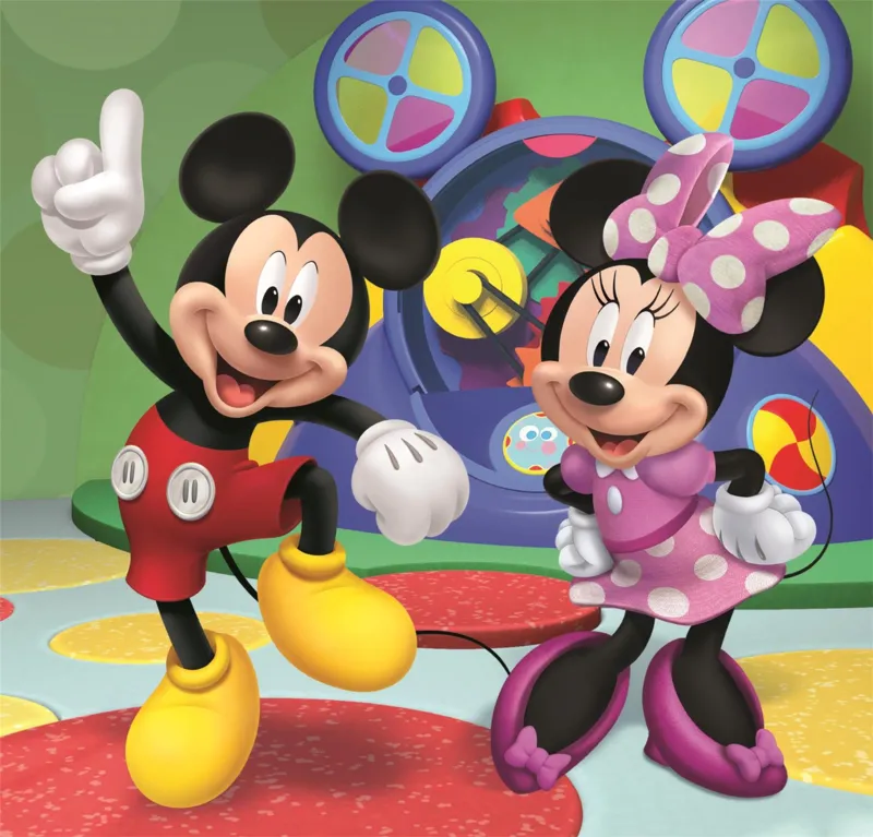 3 Puzzles - Mickey Mouse