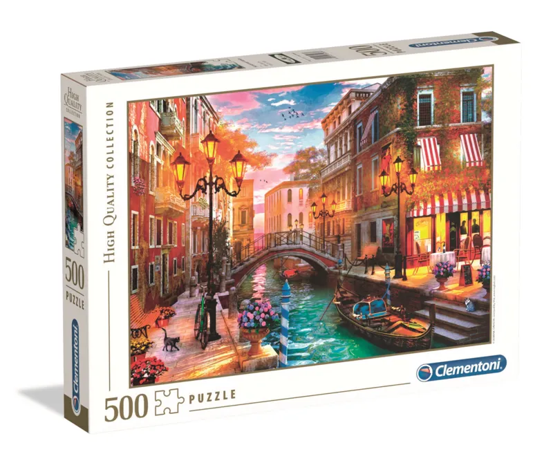 Coucher De Soleil Sur Venise