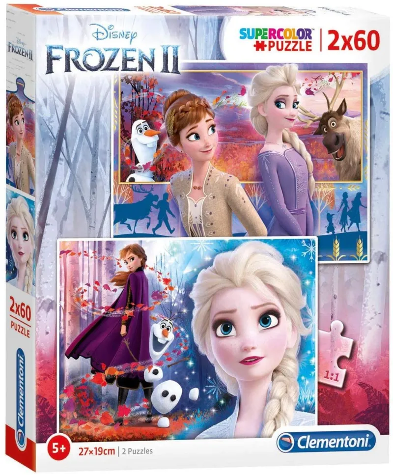 2 Puzzles - La Reine des Neiges 2