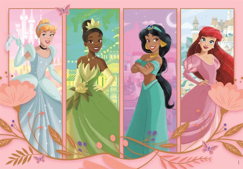 2 Puzzles - Disney Princess