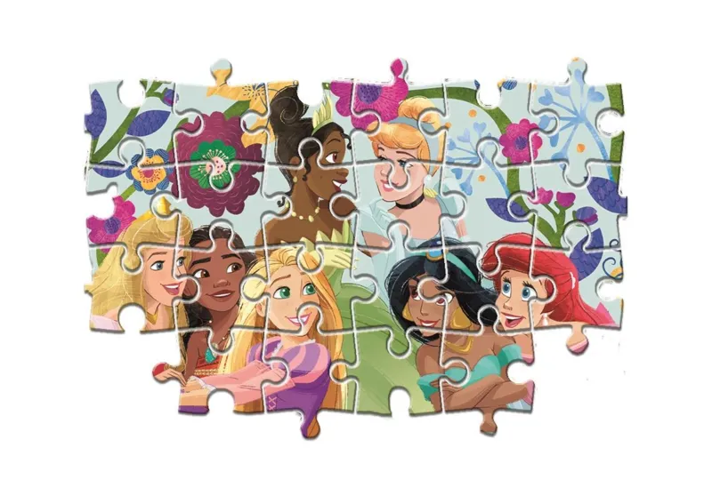 2 Puzzles - Disney Princess