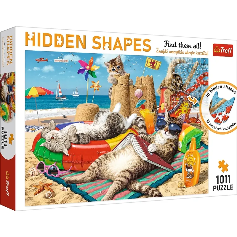 Hidden Shapes - Vacances Félines