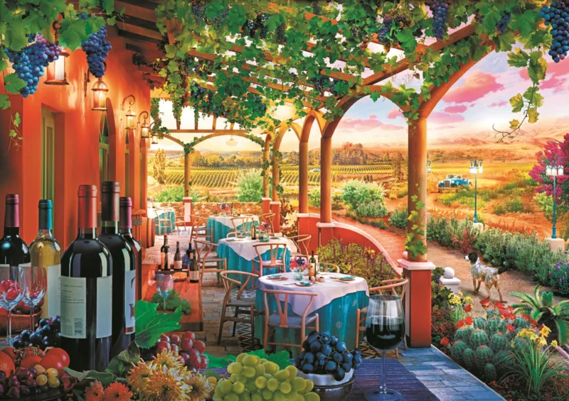 Tea Time : Vignoble Italien