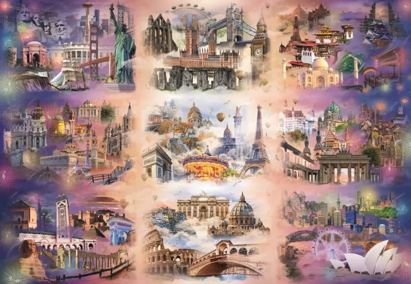 Villes Au-Delà des Nuages