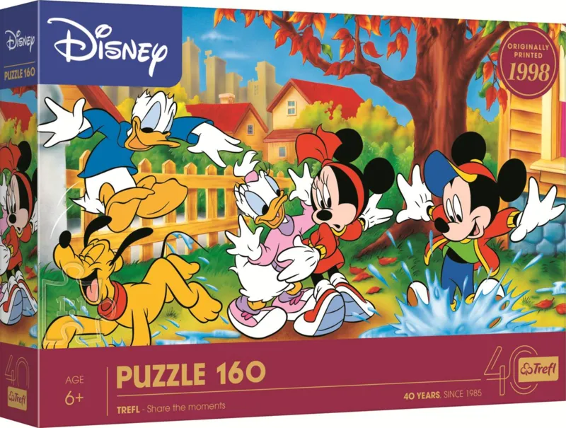 40e Anniversaire Trefl - Jouer Dans Les Flaques D'Eau - Disney Mickey Mouse Et Ses Amis