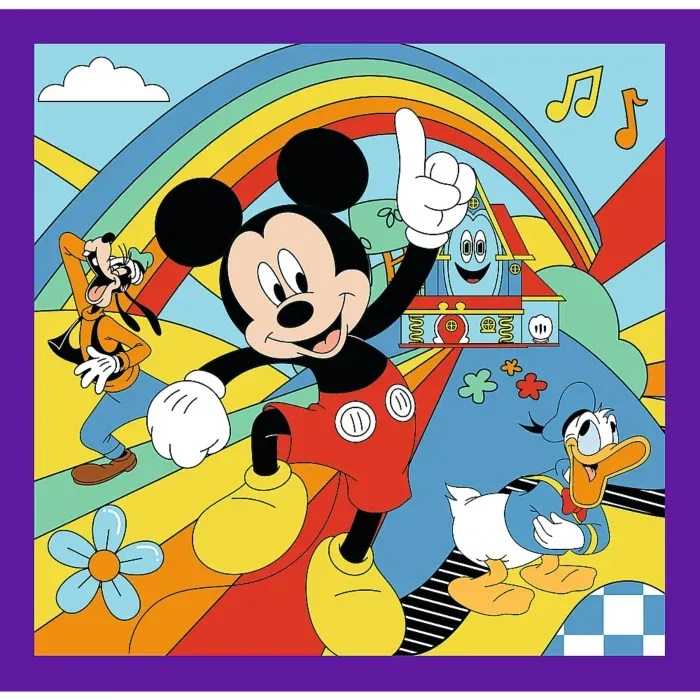 3 Puzzles - Mickey et sa Joyeuse Bande