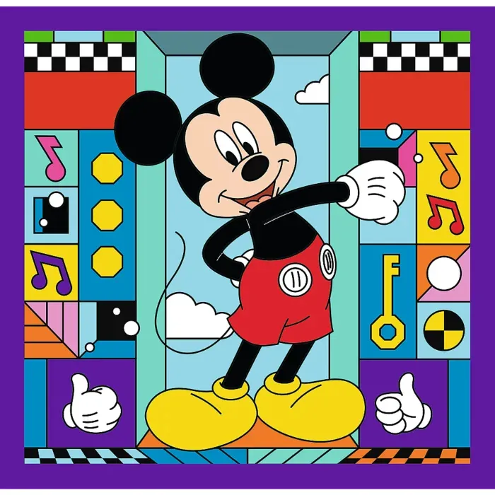 3 Puzzles - Mickey et sa Joyeuse Bande