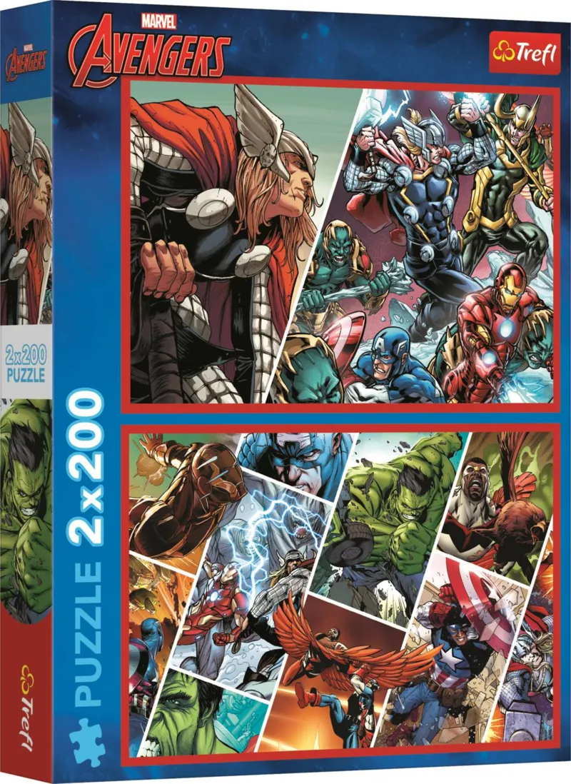 2 Puzzles - Défenseurs Du Monde - Disney Marvel The Avengers