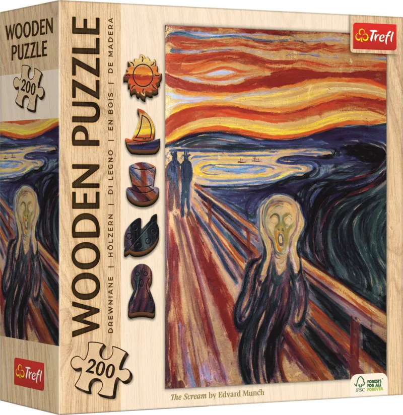 Puzzle en Bois - Edvard Munch