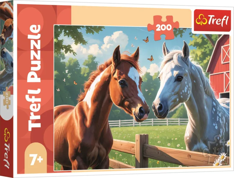 Chevaux dans la Clairière