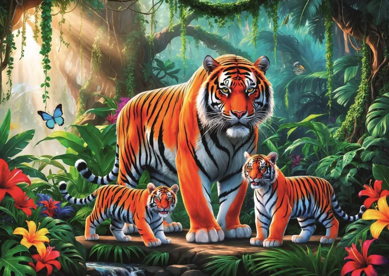 Les Habitudes du Tigre