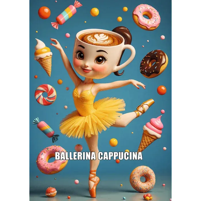 Brainrots Ballerina Cappucina