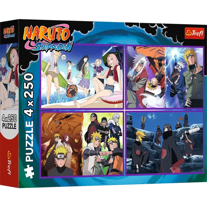 4 Puzzles - Les Aventures de Naruto Uzumaki