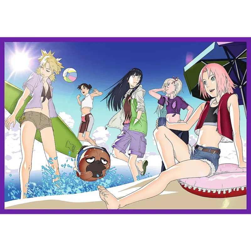 4 Puzzles - Les Aventures de Naruto Uzumaki