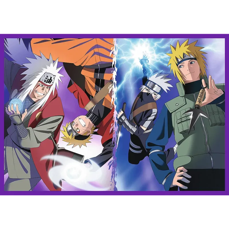 4 Puzzles - Les Aventures de Naruto Uzumaki