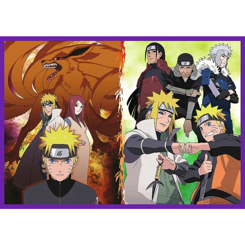 4 Puzzles - Les Aventures de Naruto Uzumaki
