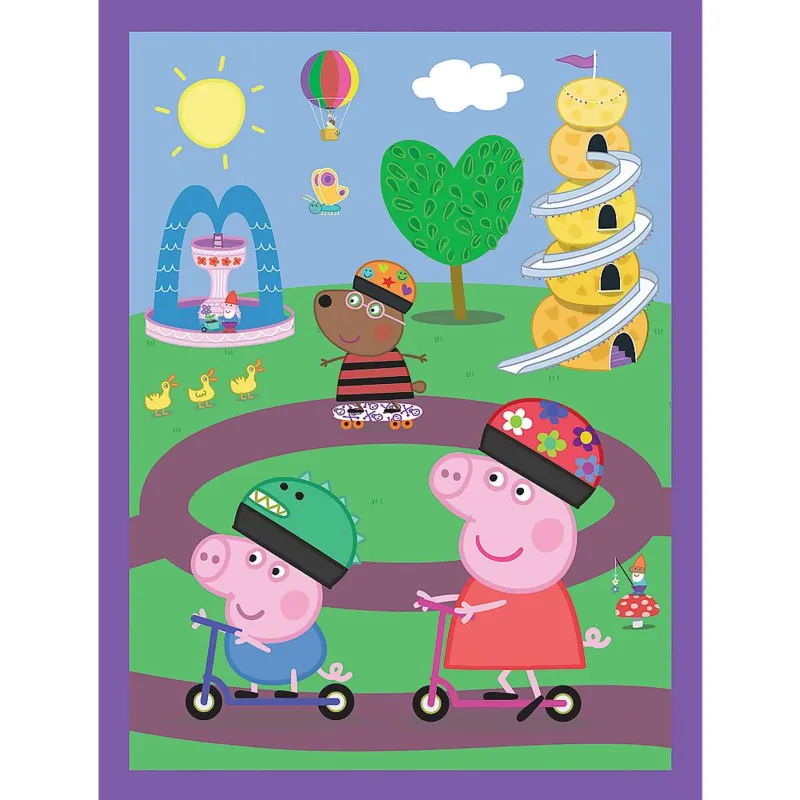 2 Puzzles - Moments Heureux Avec Peppa Pig