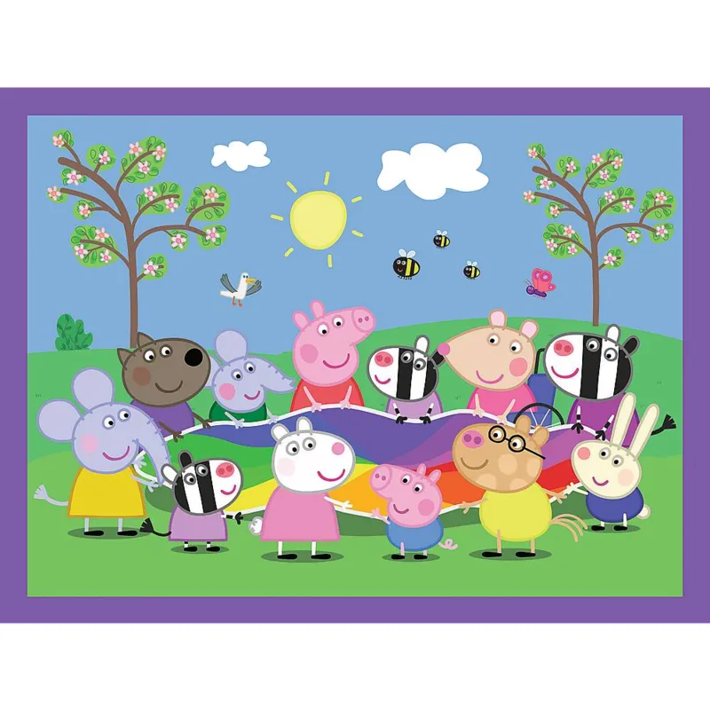 2 Puzzles - Moments Heureux Avec Peppa Pig
