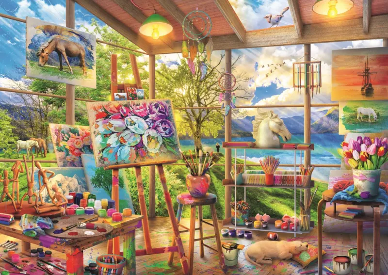 2 Puzzles - L'Art De Peindre