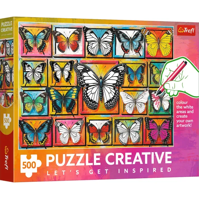 Puzzle Creative - Collection de Papillons
