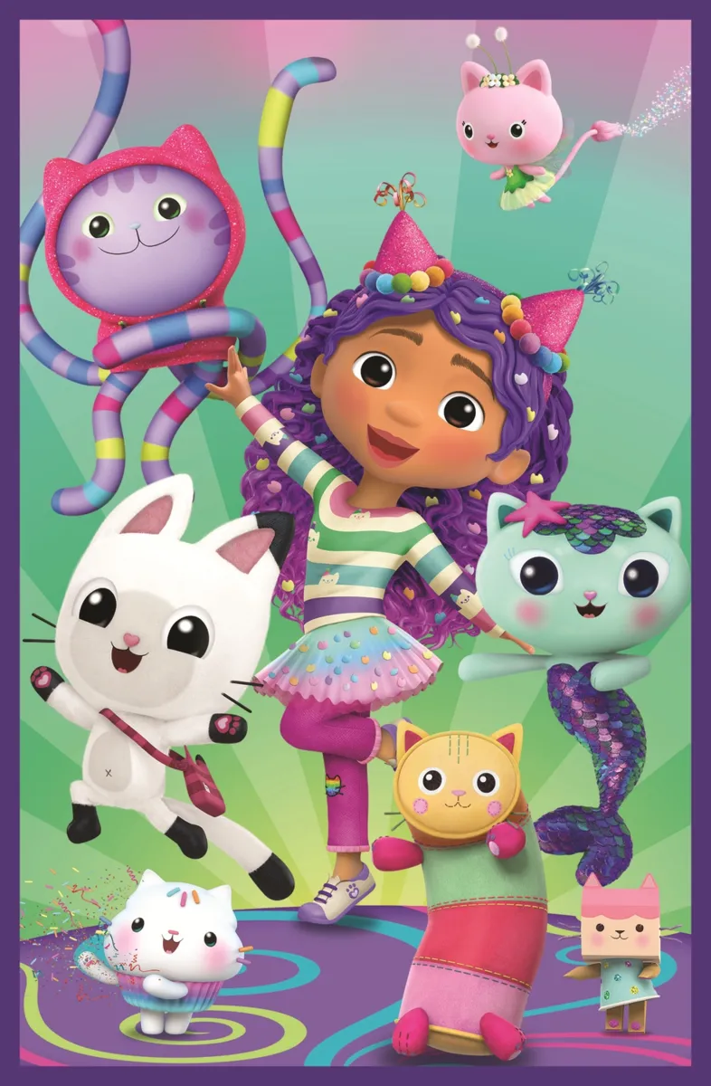 3 Puzzles - Les Journées Colorées De Gabby
