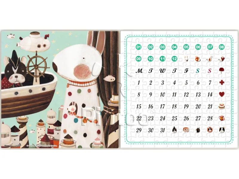 Calendrier Showpiece - Lighthouse