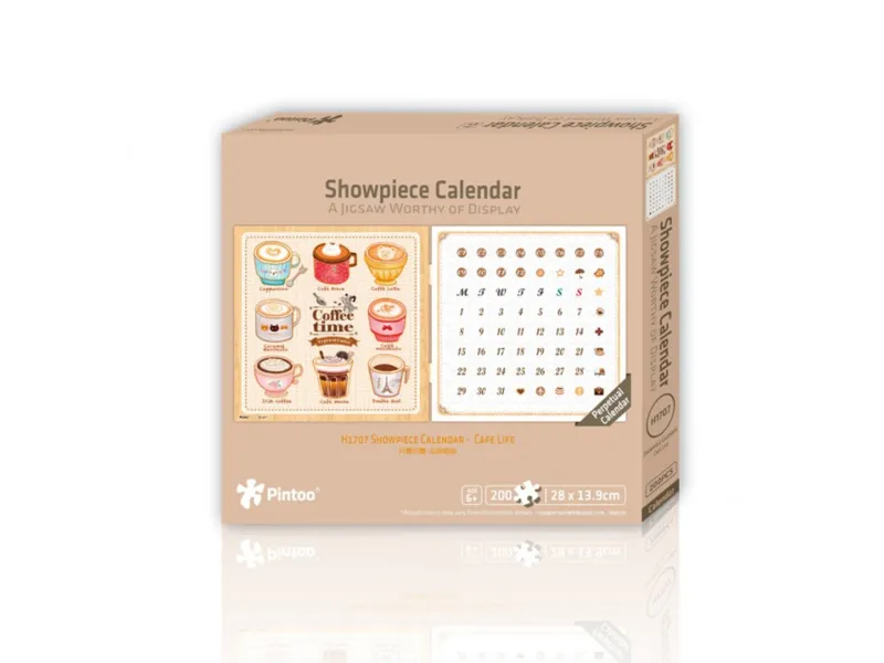 Calendrier Showpiece - Coffee Time